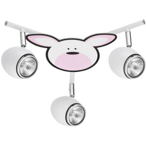 SPOT Light Plafondlamp RUBBY Plafondlamp van metaal voor de kinderkamer (1 stuk)