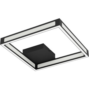 EGLO Plafondlamp ALTAFLOR Plafondlamp in zwart van staal - 2,8W - warmwit (1 stuk)