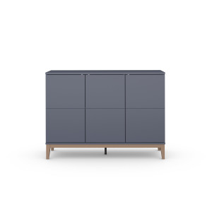 andas Dressoir Maryd Commode, onderstel in houtlook, breedte 120 cm (1 stuk)