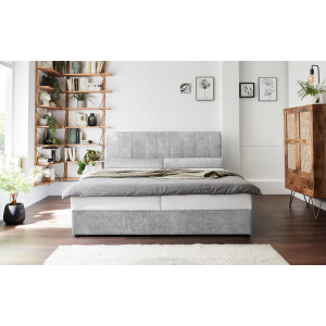 ATLANTIC home collection Boxspring ALISIA Met pocketvering, bedlade en kussenrol in originele bekleding