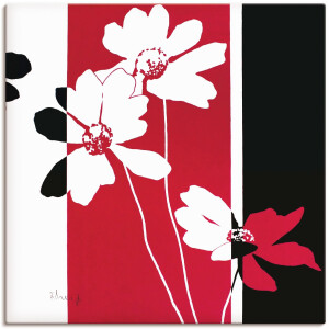 Artland Artprint op linnen Bloemen samenstelling II gespannen op een spieraam