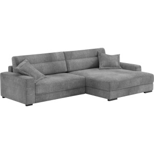Mr. Couch Hoekbank Marcello DuraFlex L-vorm EasyBett, bedbox, koudschuimvering, tot 140 kg belastbaar