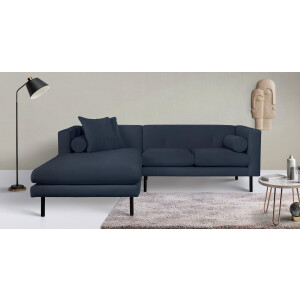 Guido Maria Kretschmer Home&Living Hoekbank Lillibeth L-vorm designbank, afmetingen B/D/H: 240/173/83 cm Sierkussen als tweezijdig te gebruiken kussen, in fluwelige look of cord