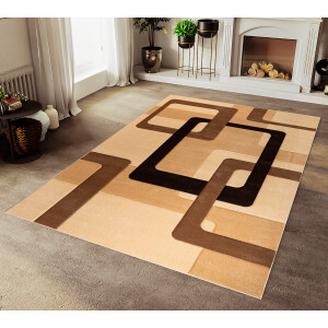 my home Vloerkleed Maxim Hoog-laag effect, kortpolig, 3D-ontwerp, klantenfavoriet
