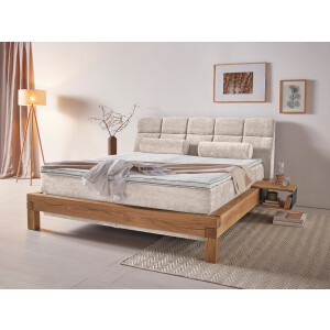 Home affaire Boxspring Villads Ligoppervlak: 180x200 cm, inside-boxspringonderbouw, gerecyclede stoffen