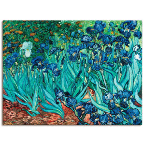 Artland Artprint op linnen Iris. 1889 gespannen op een spieraam
