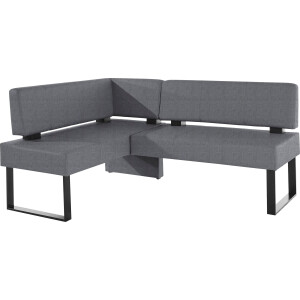 Home affaire Hoekbank Oliver met metalen frame, keukenbank verschillende hoezen cord eetkamerbank ottos choice