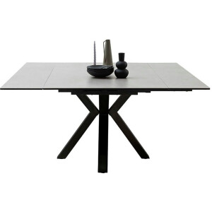 MCA furniture Eettafel PALLINI uitschuifbare tafel 90-150 cm Keramiek, metaal, lengteschuif, uittrekbaar, tafelblad 13 mm