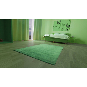 morgenland Wollen kleed Uni - Gabbeh tapijt - Softy Gabbeh look, uni kleuren, 100% wol, zeer zachte pool, woonkamer