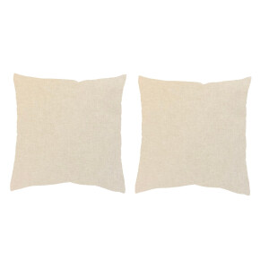 HOME WOHNIDEEN Kussenhoes LUCIO 2-DELIG PAKKET MET VULLING (2 stuks)