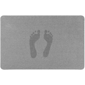 WENKO Badmat waterabsorberend, antislip onderkant, polyester oppervlak (1 stuk)