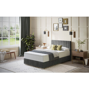 Mr. Couch Boxspring Thor met bedbodem, incl. matras, topverkoper Topmatras en sierkussen, in verschillende hardheden beschikbaar