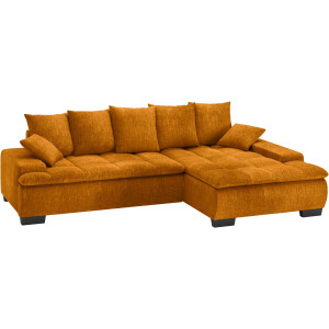 Mr. Couch Hoekbank Haiti II, L-vorm met koudschuim bekleding, optioneel met bed en bedlade