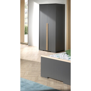 Vipack Kledingkast Londen met melamine-oppervlak en soft-closetechniek