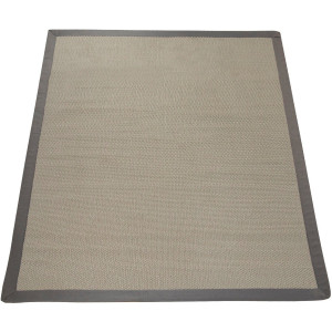 Paco Home Vloerkleed Sisala 270 Platweefsel, geweven, sisal look, randdessin, geschikt voor binnen en buiten