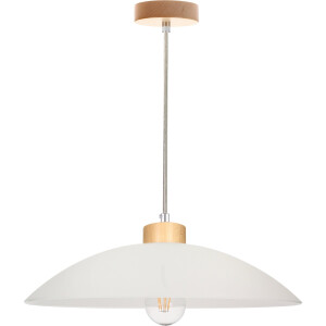 SPOT Light Hanglamp JONA Hanglamp, natuurproduct van massief hout, kabel in te korten