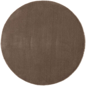 carpetfine Wollen kleed Gabbeh Lola Uni met natuurlijk plantaardig materiaal handgeweven, ook als loper