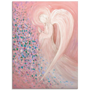 Artland Print op glas Engelbeeld - pastel in verschillende maten