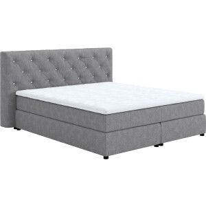 COTTA Boxspring Castlerock met strass-steentjes in het hoofdeinde, incl. topper