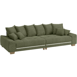 Mr. Couch Megabank Nikita II RGB-LED, Bluetooth-geluidssysteem, optioneel met koudschuim