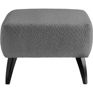 INOSIGN Hocker Colori Kleur houten poten naar keuze, verschillende stoffen, hoogwaardige stof