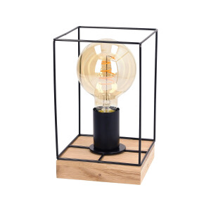 SPOT Light Tafellamp GRETTER Van chic eikenhout, duurzaam met FSC-certificaat