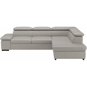 sit&more Hoekbank Alcudia L-vorm met armverstelling, optionele hoofdeindverstelling en bedfunctie