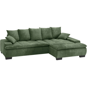 Mr. Couch Hoekbank Haiti II, L-vorm met koudschuim bekleding, optioneel met bed en bedlade