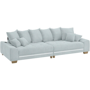 Mr. Couch Megabank Nikita II RGB-LED, Bluetooth-geluidssysteem, optioneel met koudschuim
