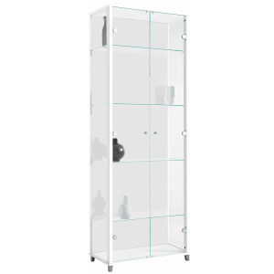 fif möbel Vitrinekast OPTIMA Standvitrine, vitrinekast, glazen vitrine, verzamelvitrine