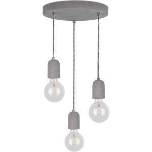 SPOT Light Hanglamp Amory Hanglamp, echt beton, ideaal voor vintage-lampen (1 stuk)
