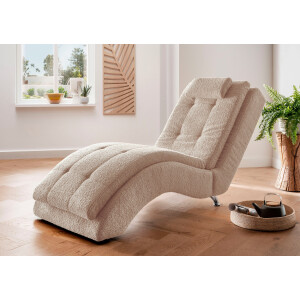 Home affaire Relaxstoel Vengo2 met hoofdkussen, matten-look op romp