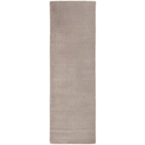 carpetfine Wollen kleed Gabbeh Lola Uni met natuurlijk plantaardig materiaal handgeweven, ook in rond