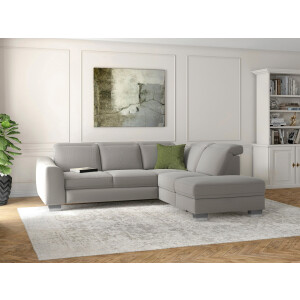 Janine Overtrekset PIANO 0125 met rits, 100% katoen, met geweldige structuur, premium