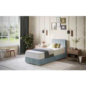 Mr. Couch Boxspring Thor met bedbodem, incl. matras, topverkoper Topmatras en sierkussen, in verschillende hardheden beschikbaar