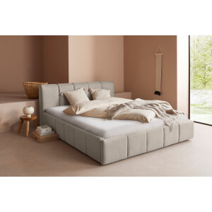 LeGer Home by Lena Gercke Gestoffeerd bed Maileen in 5 breedten en 3 kleuren, incl. rolbodem