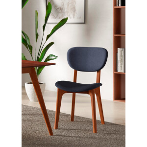 INOSIGN Stoel COZY Made in Italy Frame in beuken, kersen- of notenhout, massief hout, designstoel (set, 2 stuks)