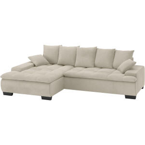 Mr. Couch Hoekbank Haiti II, L-vorm met koudschuim bekleding, optioneel met bed en bedlade