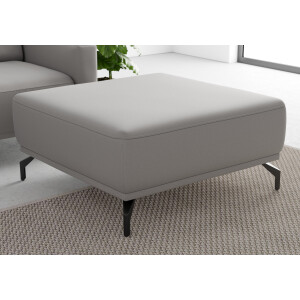 sit&more Hocker Bailando met binnenvering en zwarte, matte metalen poten