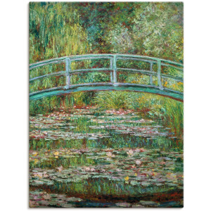 Artland Artprint Japanse brug. 1899. als artprint op linnen, muursticker in verschillende maten