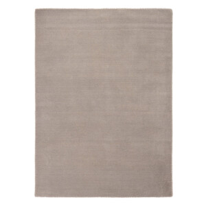 carpetfine Wollen kleed Gabbeh Lola Uni met natuurlijk plantaardig materiaal handgeweven, ook in rond
