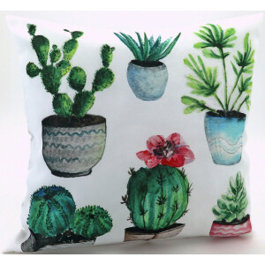 Weckbrodt Sierkussen Cactussen Kussenhoes met vulling, outdoor (1 stuk)