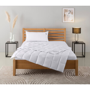 Home affaire Donzen dekbed + hoofdkussen TAMINS, dekbed 135x200 cm en 155x220 cm, 2-delig. Set met kussen 40 x 80 cm, 80 x 80 cm, zomer, winter, Made in Germany (voordeelset)
