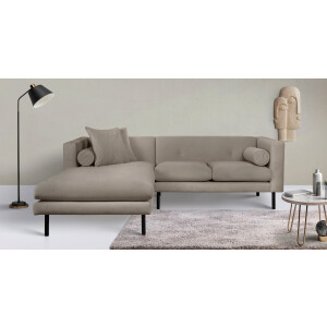 Guido Maria Kretschmer Home&Living Hoekbank Lillibeth L-vorm designbank, afmetingen B/D/H: 240/173/83 cm Sierkussen als tweezijdig te gebruiken kussen, in fluwelige look of cord