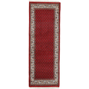 Woven Arts Loper Oosters tapijt Mir met de hand geknoopt, woonkamer, zuivere wol