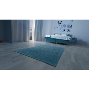 morgenland Wollen kleed Uni - Gabbeh tapijt - Softy Gabbeh look, uni kleuren, 100% wol, zeer zachte pool, woonkamer