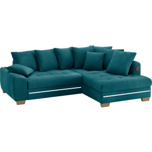 Mr. Couch Hoekbank Nikita II, L-vorm met koudschuim, rgb-led, geluidssysteem, optioneel met bed, bedlade