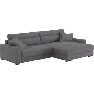 Mr. Couch Hoekbank Marcello DuraFlex L-vorm EasyBett, bedbox, koudschuimvering, tot 140 kg belastbaar