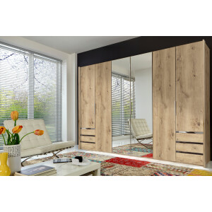 Wimex Kledingkast Level by fresh to go met spiegeldeuren en laden