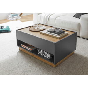 INOSIGN Salontafel City/Giron met een praktische lade, breedte 90 cm